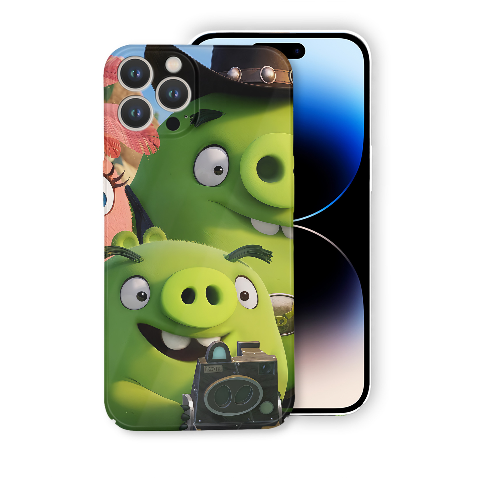 （画像用） Angry Birds アングリーバード 【iPhone 14シリーズ対応】ハードケース